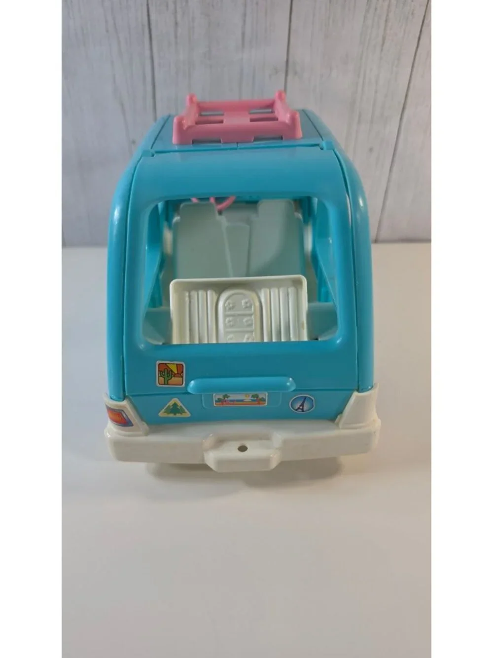 VTG 1993 FISHER PRICE LOVING FAMILY DREAM DOLLHOUSE SUV MINIVAN VAN CAR VEHICLE